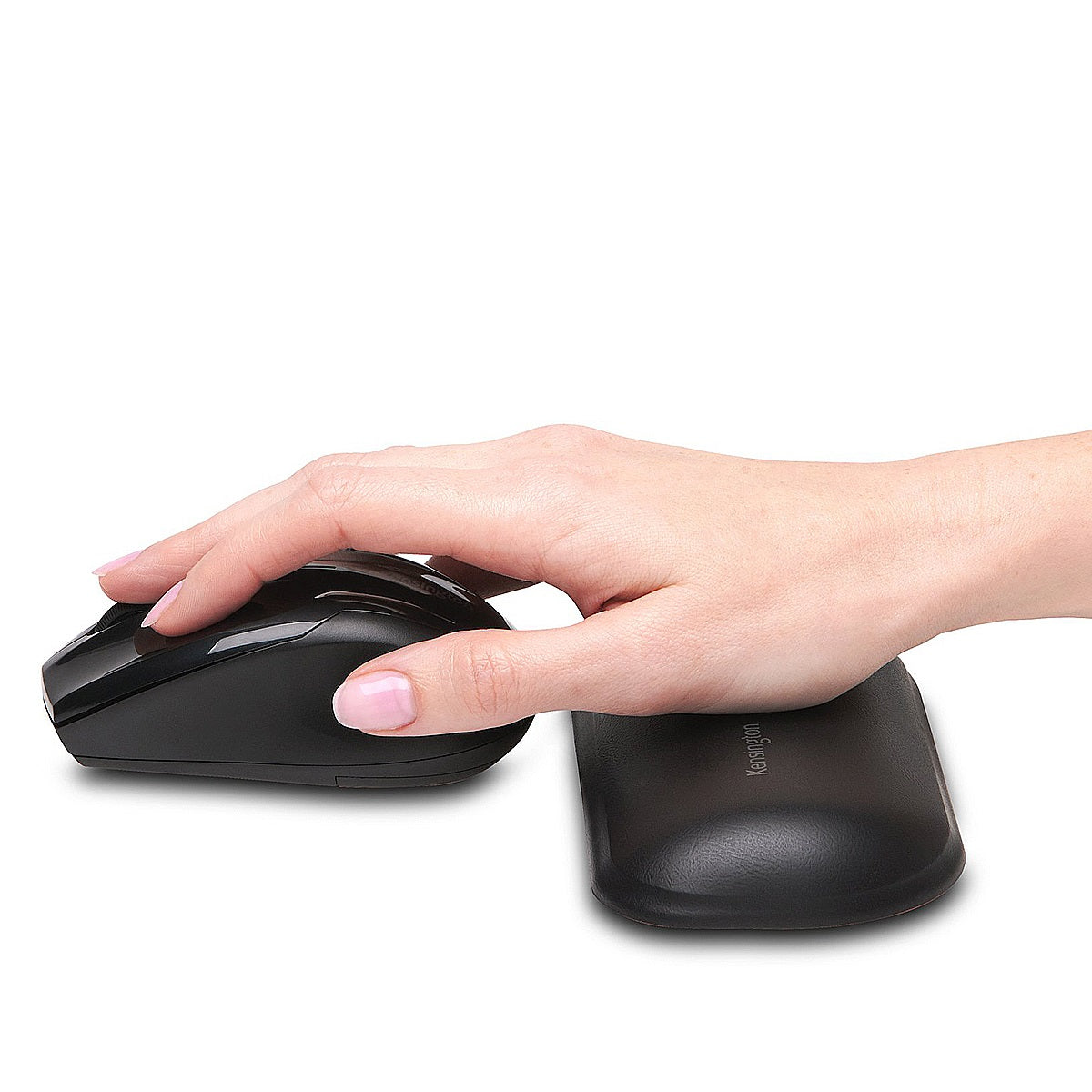 K52802WW / Kensington Descansa Muñecas K52802WW, 16 x 1.8 x 7.3cm, Negro