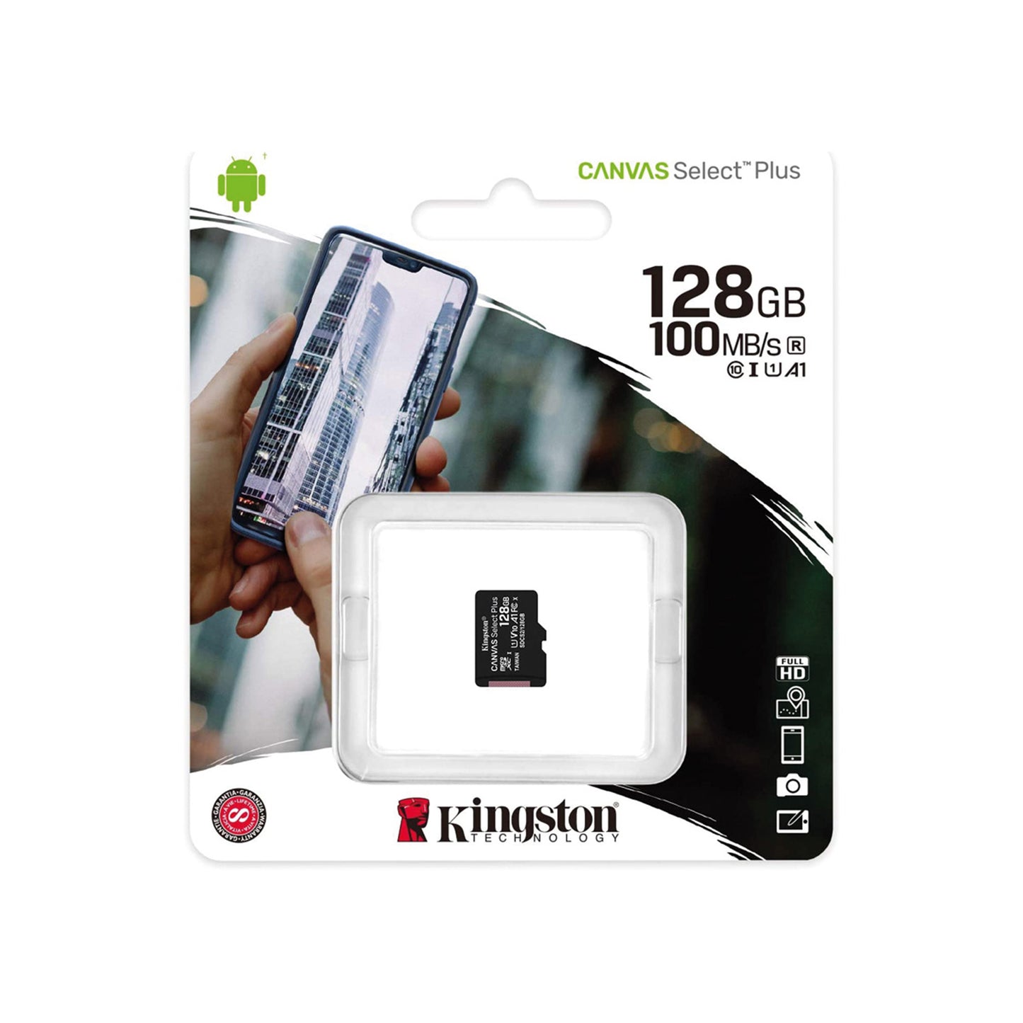 SDCS2-128GBSP / Canvas Select Plus microSD Tarjeta de memoria de 128GB