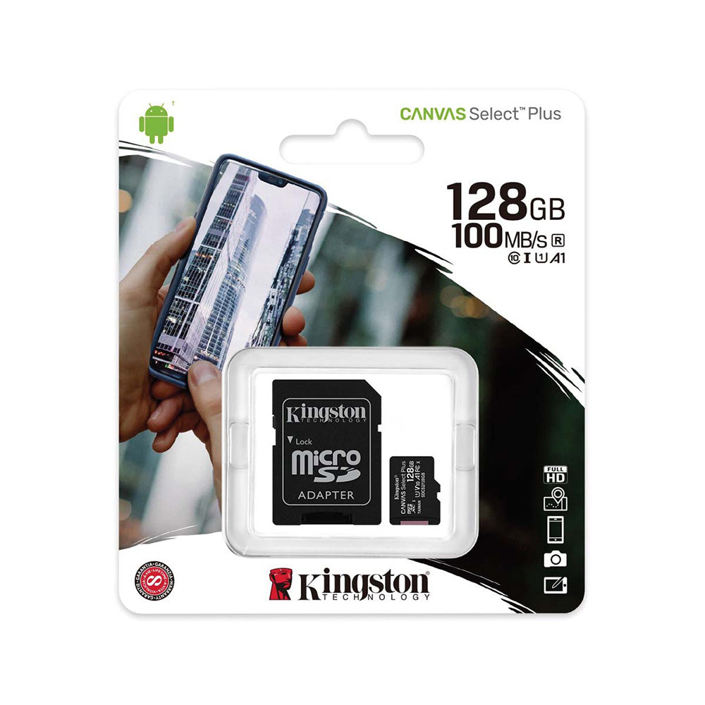 SDCS2-128GB / Canvas Select Plus microSD Tarjeta de memoria de 128GB