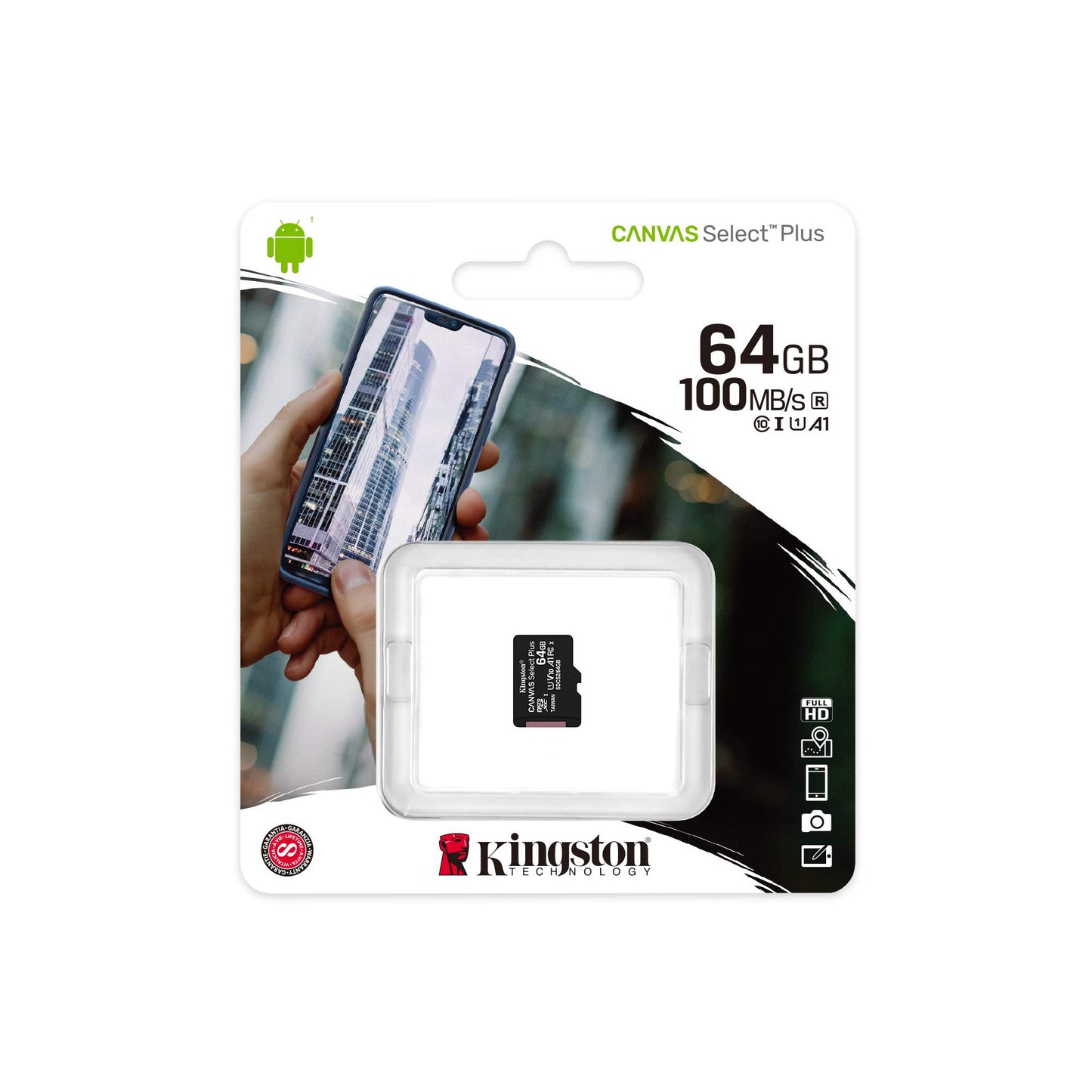 SDCS2-64GBSP / Canvas Select Plus microSD Tarjeta de memoria de 64GB