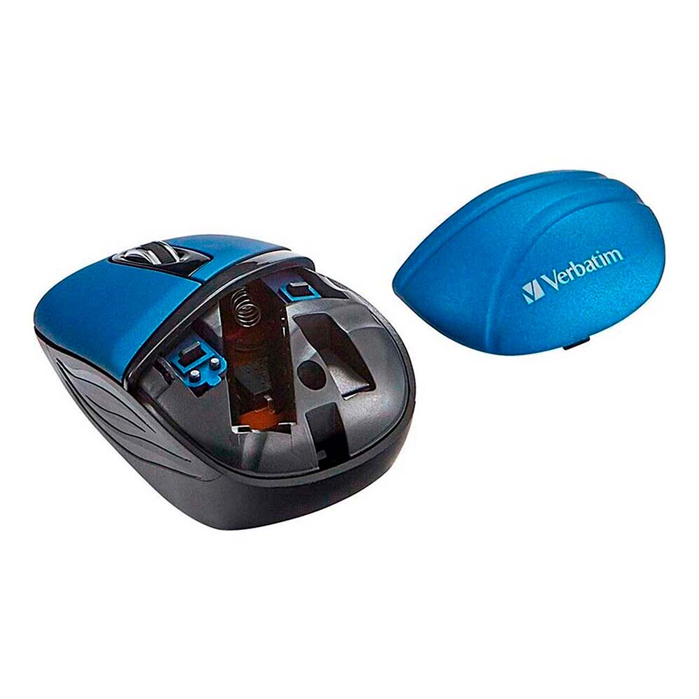 VB70705 / Mouse Inalámbrico Mini de Viaje, Serie Commuter color Azul