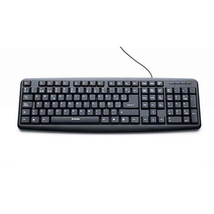 VB98121 / Teclado Verbatim, Alámbrico, USB, Negro (Español)