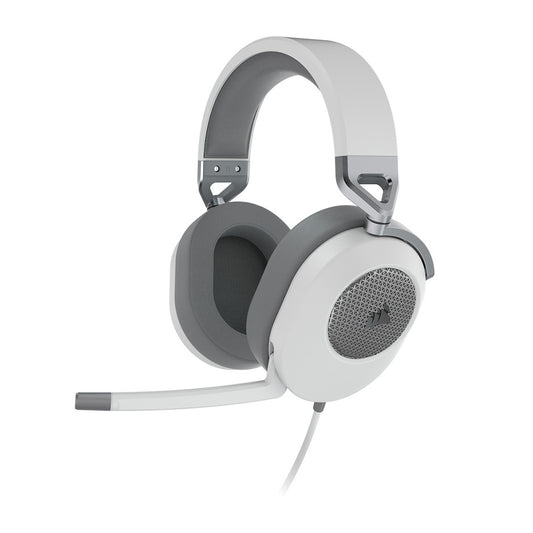 Auriculares para juegos Corsair HS65 WIRELESS, blanco