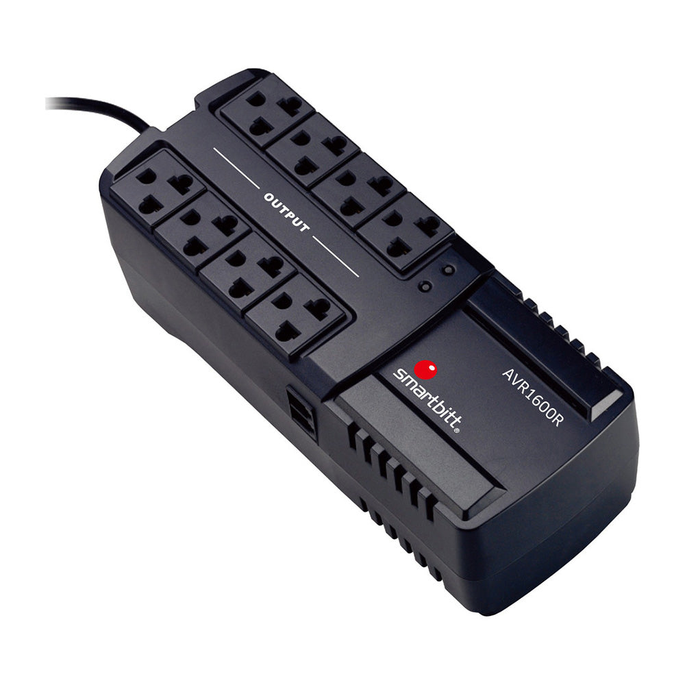 SBAVR1600R / Regulador electrónico de voltaje, 1600VA / 800W