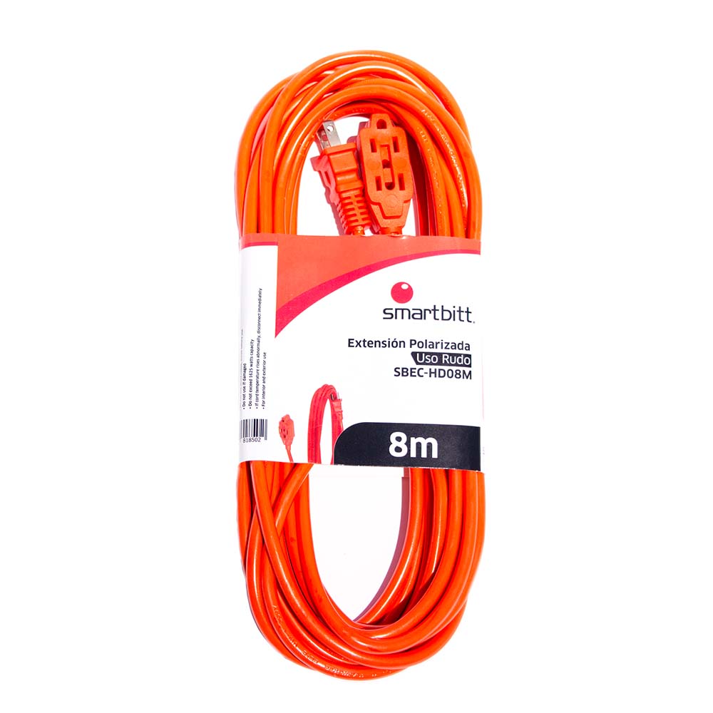 SBEC-HD08M / Cable de extensión de Uso Rudo de 8 metros