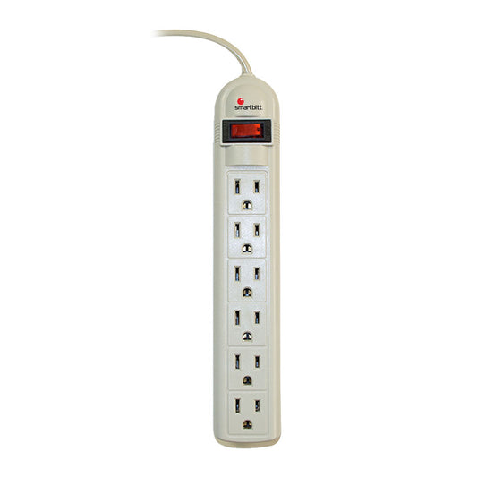 SBSS-180J6 / Supresor de picos con 6 contactos, protección 180J