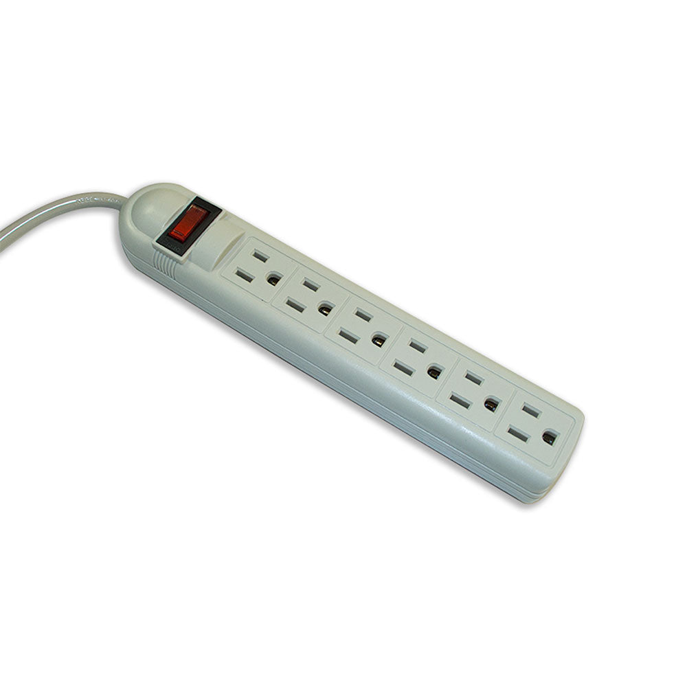 SBSS-180J6 / Supresor de picos con 6 contactos, protección 180J