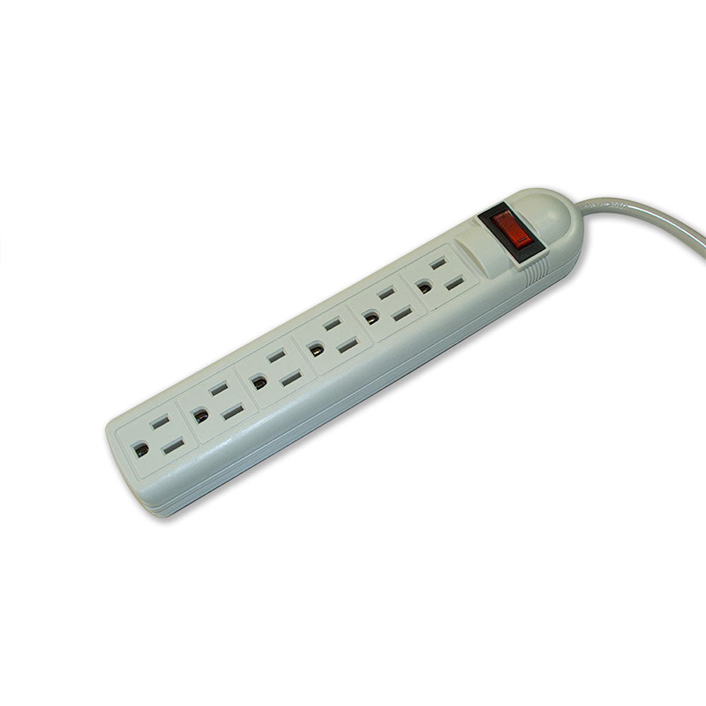 SBSS-180J6 / Supresor de picos con 6 contactos, protección 180J